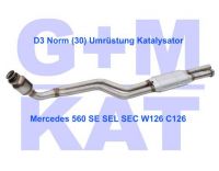 Katalysator D3 Norm Mercedes 560...