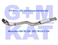 Katalysator D3 Norm Mercedes 560...