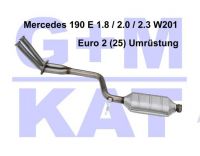 Mercedes 190E 1.8 2.0 2.3 W201 Katalysator Umrüstung Euro 2