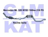 Katalysator Mercedes ML 320 W163...