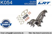 Abgaskrümmer Audi A4 74kw 100PS B5 LRT-K054