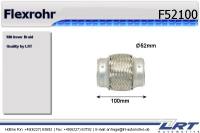 Flexrohr innendurchmesser: 52,7m...