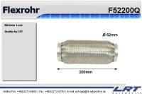 Flexrohr verstärkt i 52mm l 200mm LRT-F52200Q