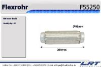 Flexrohr i 55mm l 250mm LRT-F55250