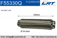 Flexrohr verstärkt i 55mm l 330mm LRT-F55330Q