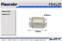 Flexrohr i: 64mm l: 120mm LRT-F64120