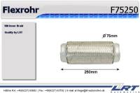 Flexrohr innendurchmesser: 76,5m...