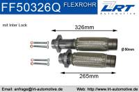 Flexrohr mit Flansch BMW 525d 53...