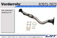 Vorderrohr VW T4 2.5 81kw 110PS LRT-R7071-7073