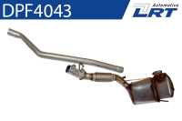 DPF Dieselpartikelfilter Audi Q3, VW Tiguan 2.0 TDI 81-130kw LRT-DPF4043