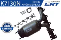 Krümmer Katalysator LRT-K7130 Opel Astra H, Meriva, Vectra C, Zafira 1.6 77kw K7130N